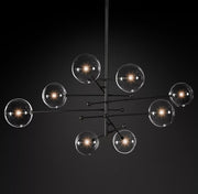 Glass Globe Mobile Chandelier-DWHOME