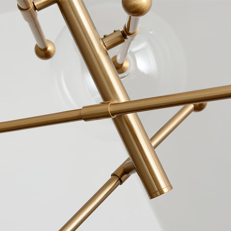 Glass Globe Mobile Chandelier-DWHOME