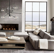 Glass Globe Mobile Chandelier-DWHOME