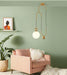 Glass Ball Pendant Lamp - DWHOME