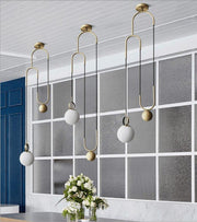 Glass Ball Pendant Lamp-DWHOME