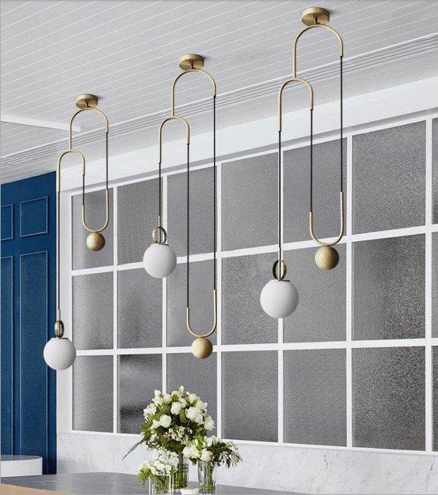 Glass Ball Pendant Lamp - DWHOME