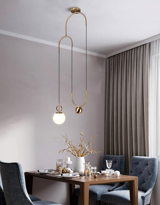 Glass Ball Pendant Lamp - DWHOME