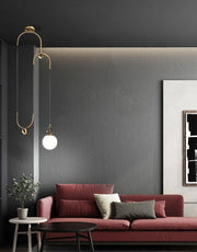 Glass Ball Pendant Lamp-DWHOME