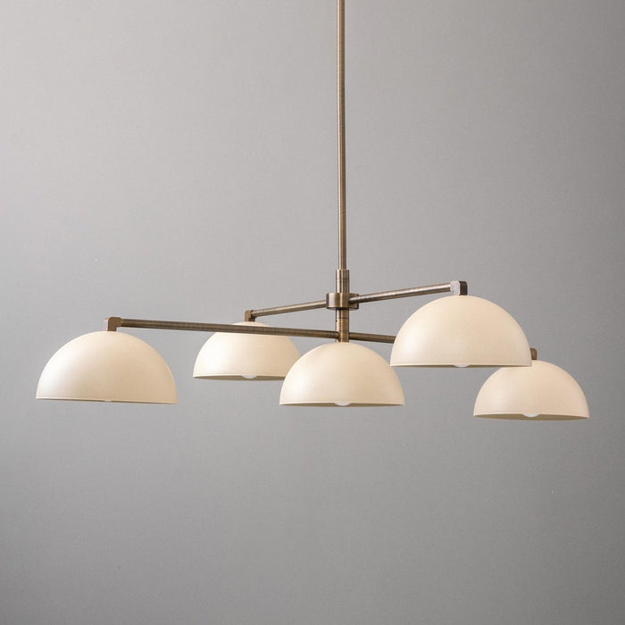 Glaze Linear Chandelier-DWHOME