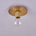 Gleam Brass Ceiling Light-DWHOME