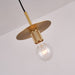 Gleam Brass Pendant Light-DWHOME