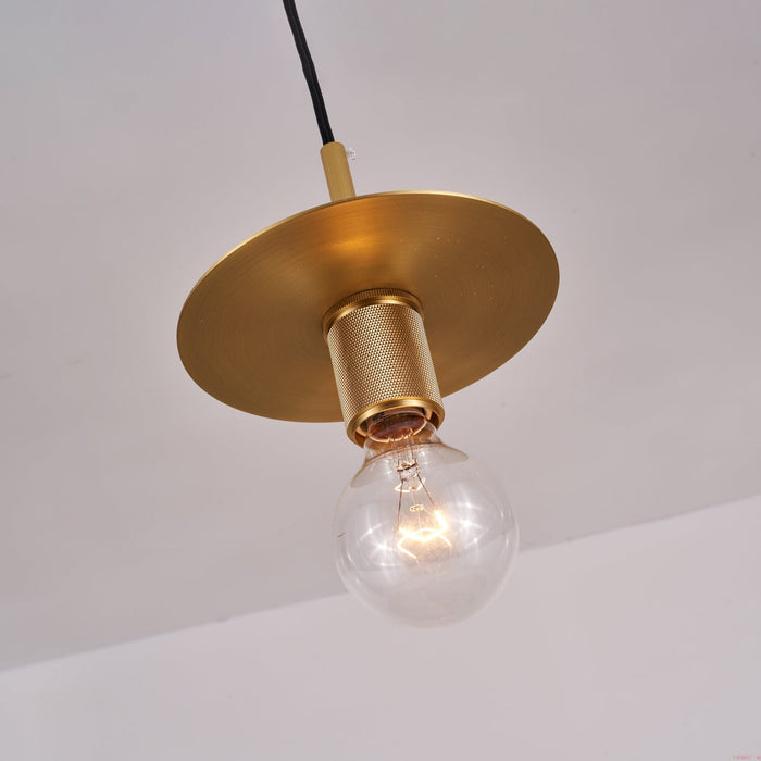 Gleam Brass Pendant Light-DWHOME