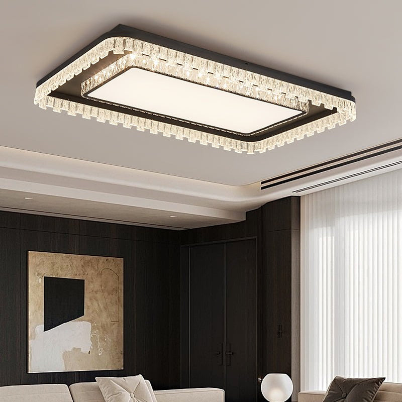 Glimmer Crystal Ceiling Light-DWHOME
