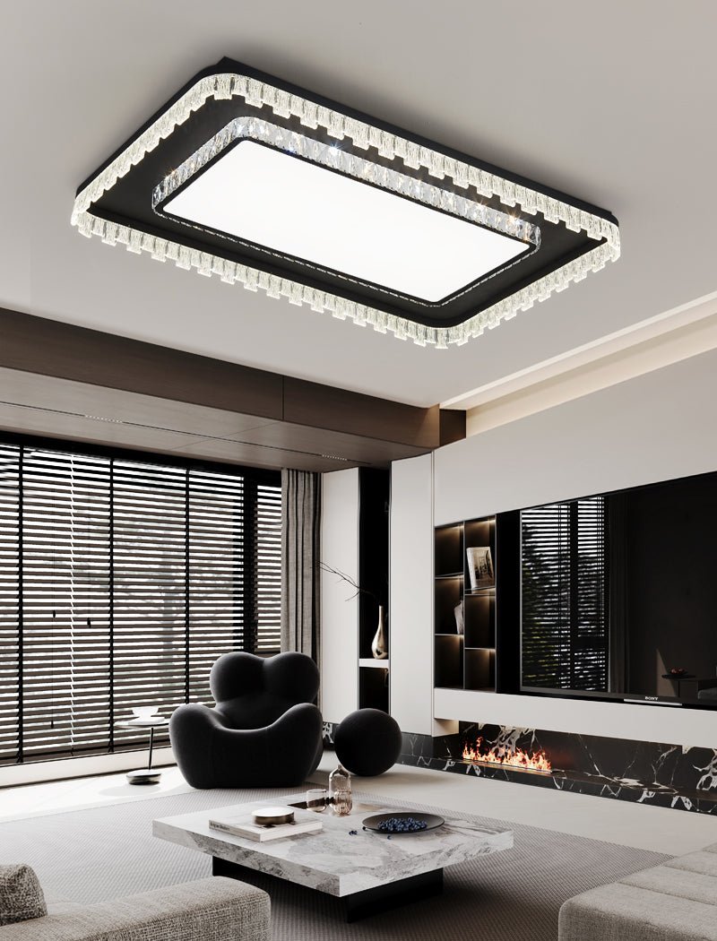 Glimmer Crystal Ceiling Light-DWHOME