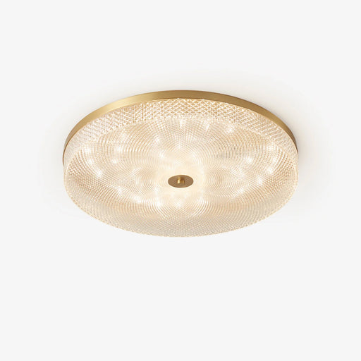 Glimmering Striped Ceiling Light.