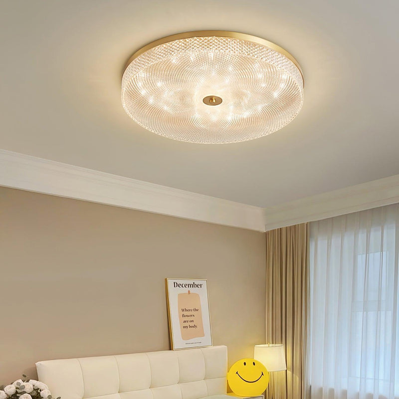 Glimmering Striped Ceiling Light-DWHOME