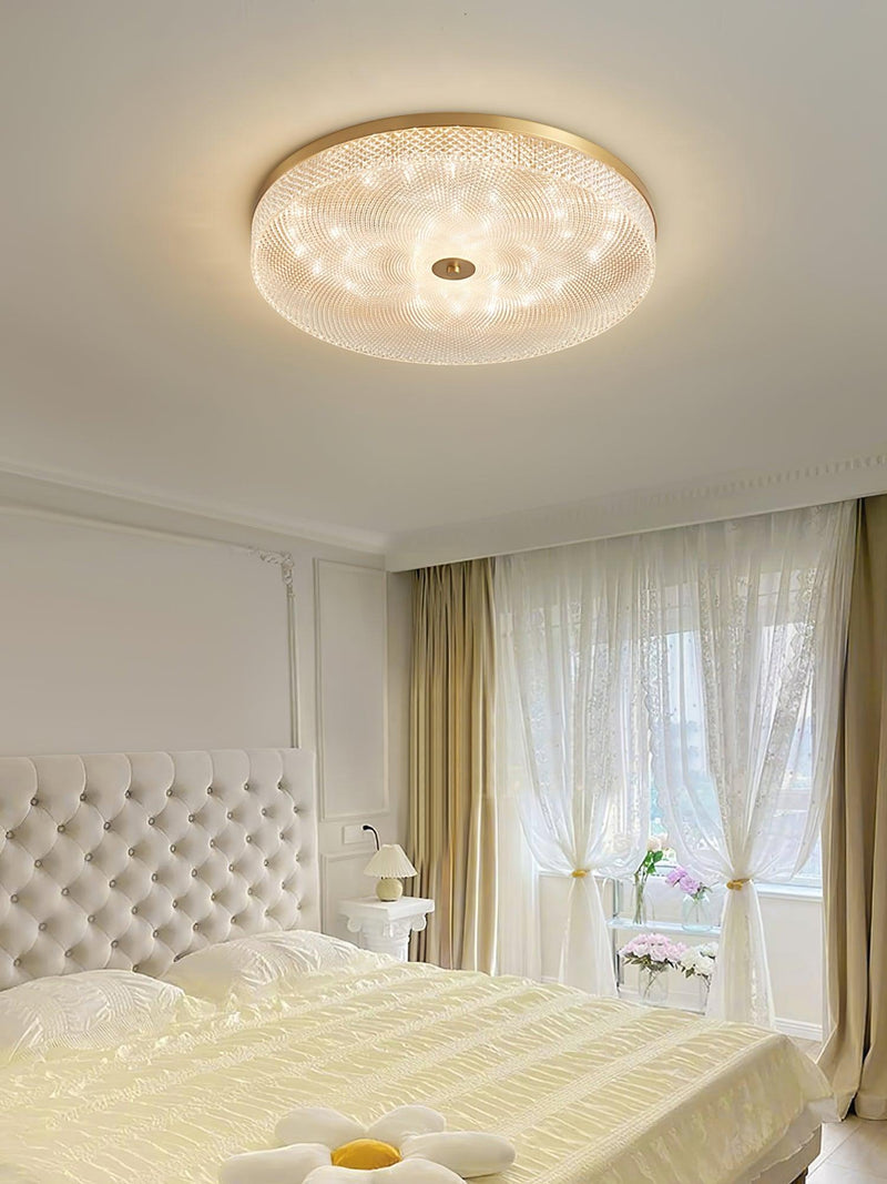 Glimmering Striped Ceiling Light-DWHOME