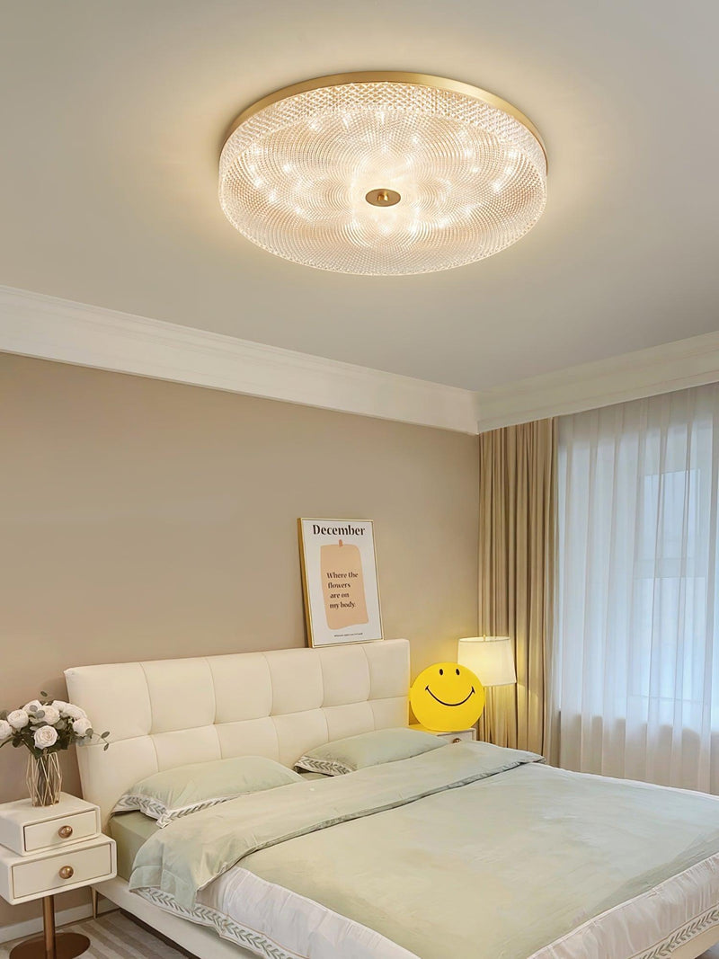 Glimmering Striped Ceiling Light-DWHOME