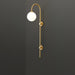 Globe Brass Wall Sconce - DWHOME