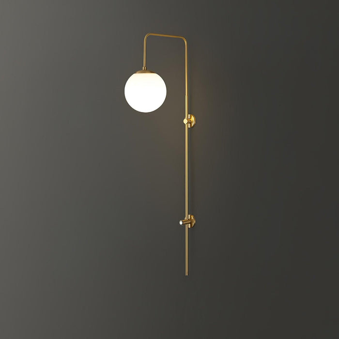 Globe Brass Wall Sconce - DWHOME