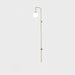 Globe Brass Wall Sconce - Vakkerlight