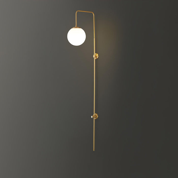 Globe Brass Wall Sconce - DWHOME