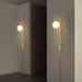 Globe Brass Plug-in Wall Sconce - DWHOME