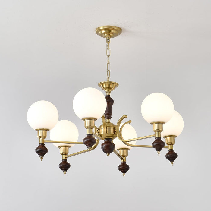 Globe Orb Chandelier-DWHOME