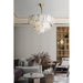 Gloire Alabaster Chandelier-DWHOME
