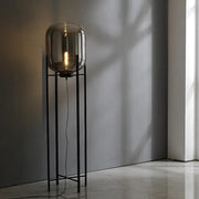 Glowlia Glass Shade Floor Lamp-DWHOME
