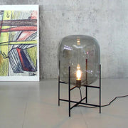 Glowlia Glass Shade Floor Lamp-DWHOME
