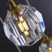 Gold Crystal Ball Chandelier for High Ceiling & Staircase.