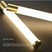 Black/Gold Long Hanging Led Chandelier for Stairwell-DWHOME