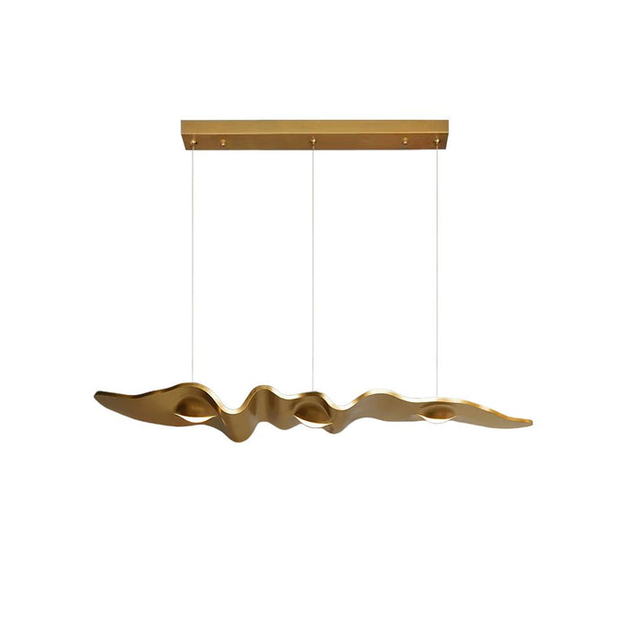 Gold Ribbon Chandelier - Vakkerlight