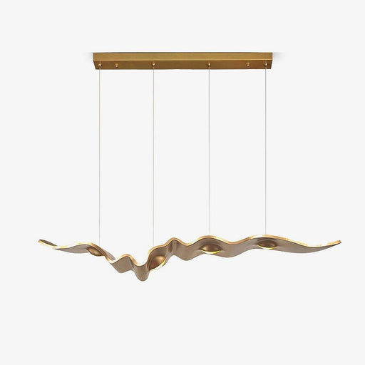 Gold Ribbon Chandelier-DWHOME