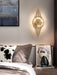 Crystal Gear Gold Wall Light - DWHOME