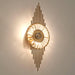 Crystal Gear Gold Wall Light - DWHOME