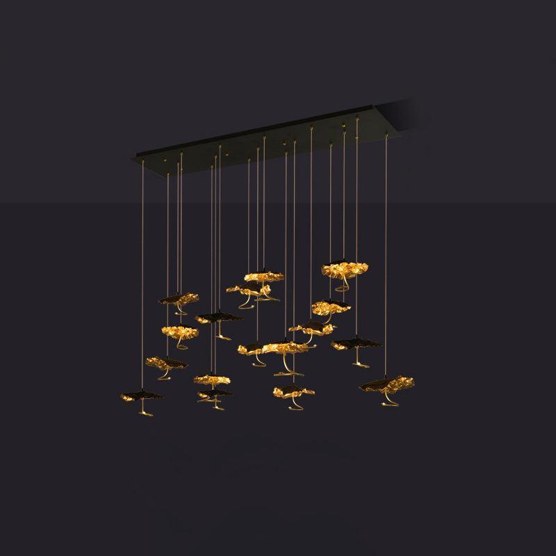 Brass Aviary Constellation Chandelier-DWHOME