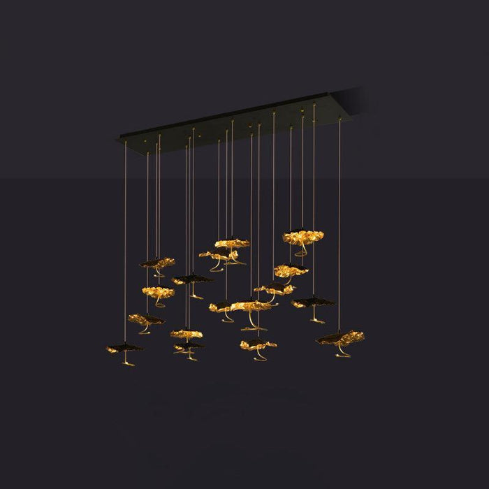 Brass Aviary Constellation Chandelier-DWHOME