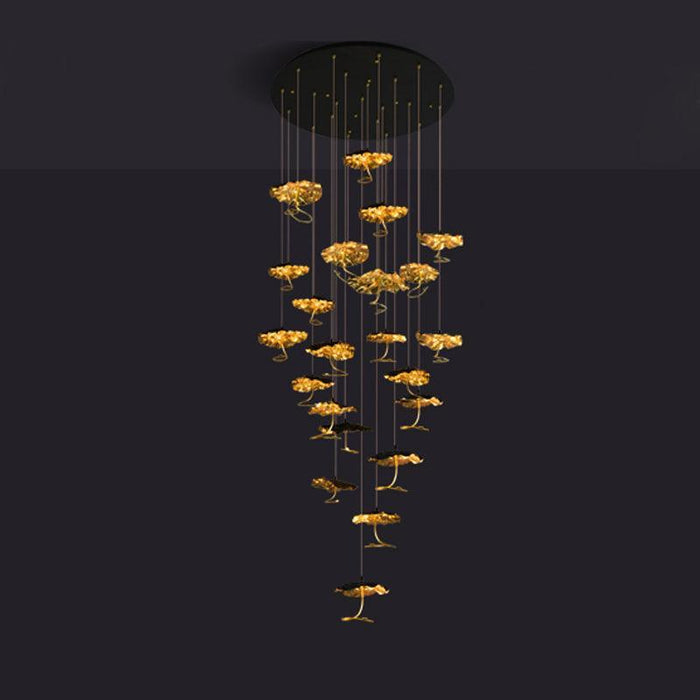 Brass Aviary Constellation Chandelier-DWHOME