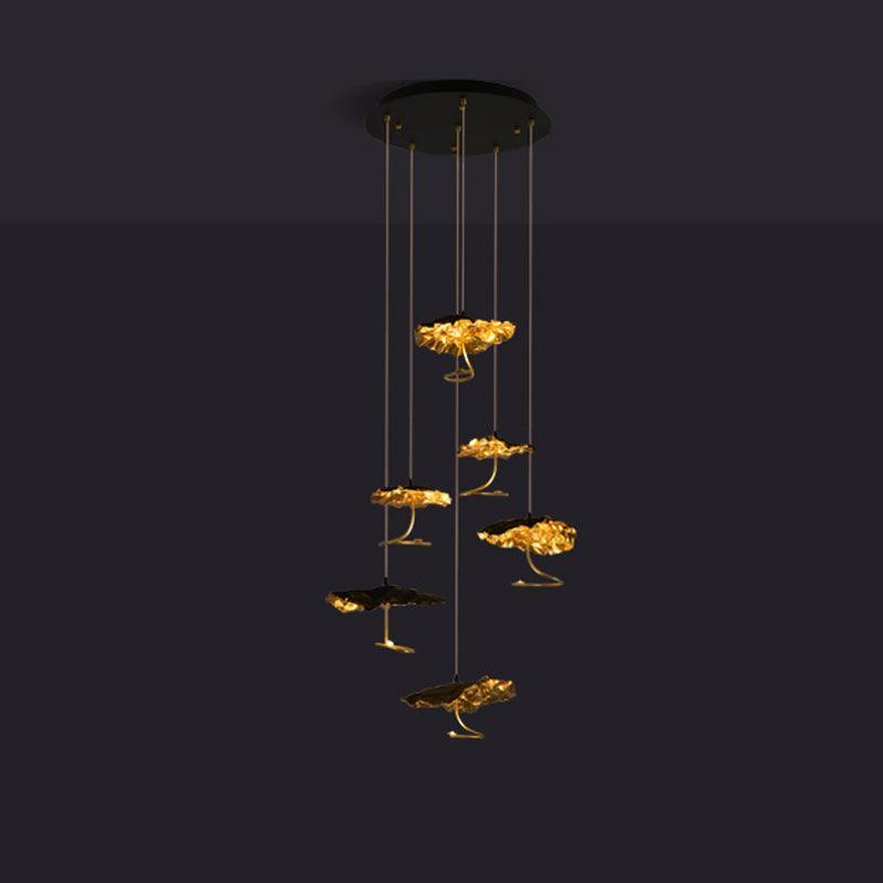 Brass Aviary Constellation Chandelier-DWHOME