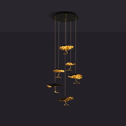 Brass Aviary Constellation Chandelier-DWHOME