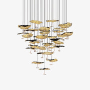 Brass Aviary Constellation Chandelier-DWHOME
