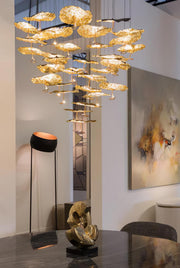 Brass Aviary Constellation Chandelier-DWHOME