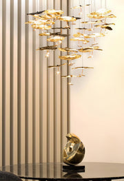 Brass Aviary Constellation Chandelier-DWHOME