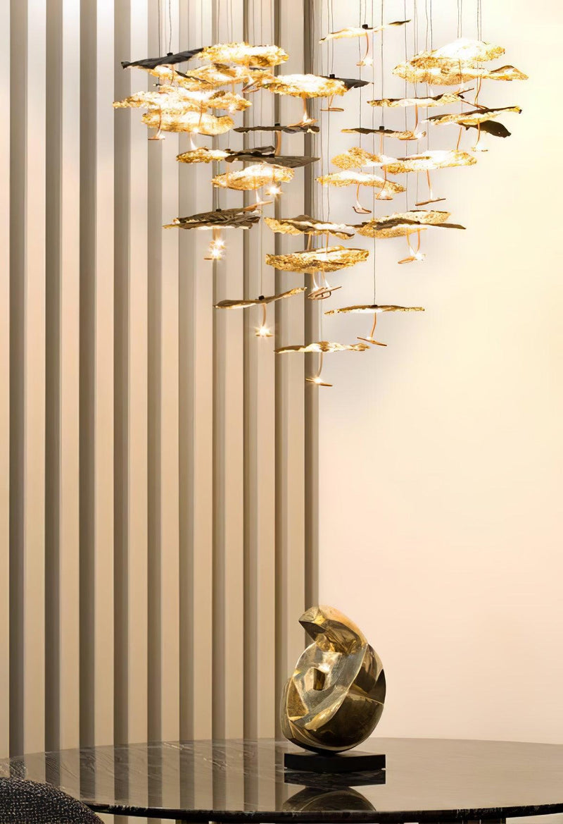 Brass Aviary Constellation Chandelier-DWHOME
