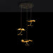 Brass Aviary Constellation Chandelier-DWHOME