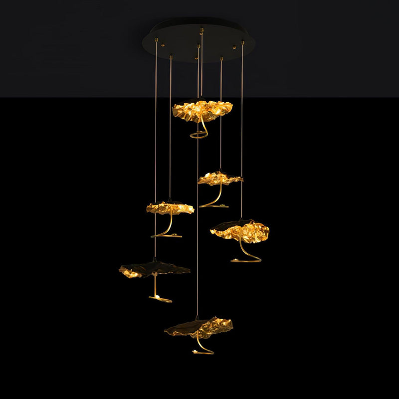 Brass Aviary Constellation Chandelier-DWHOME