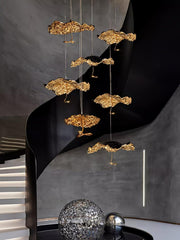 Brass Aviary Constellation Chandelier-DWHOME