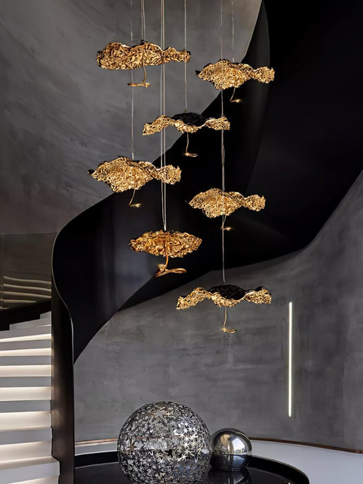 Brass Aviary Constellation Chandelier-DWHOME