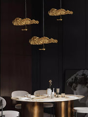 Brass Aviary Constellation Chandelier-DWHOME