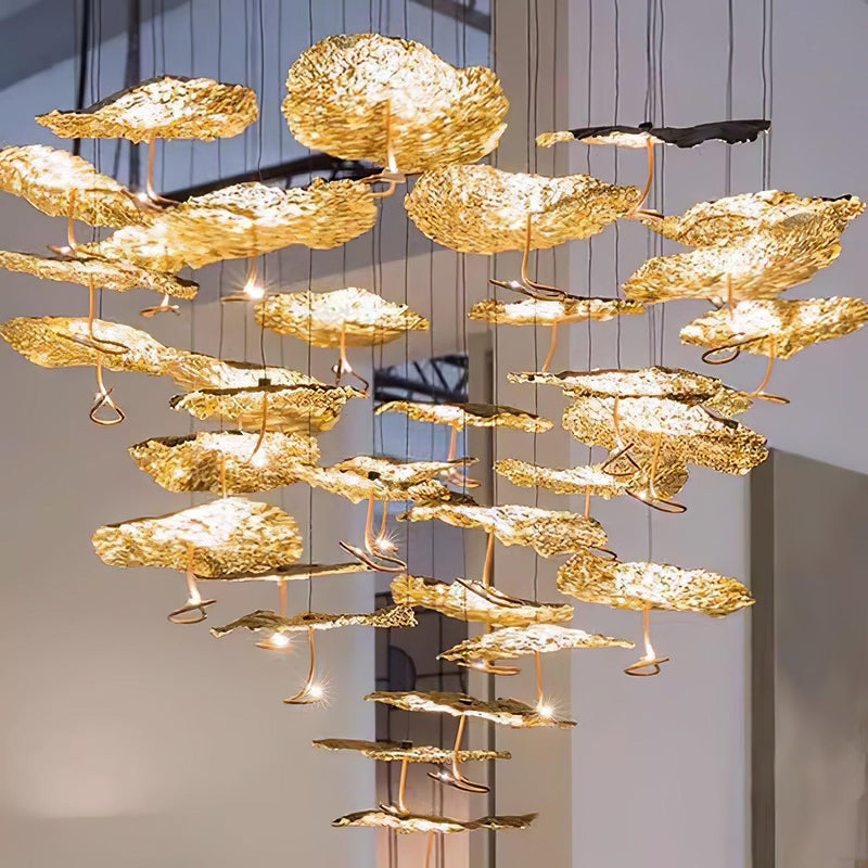 Brass Aviary Constellation Chandelier-DWHOME