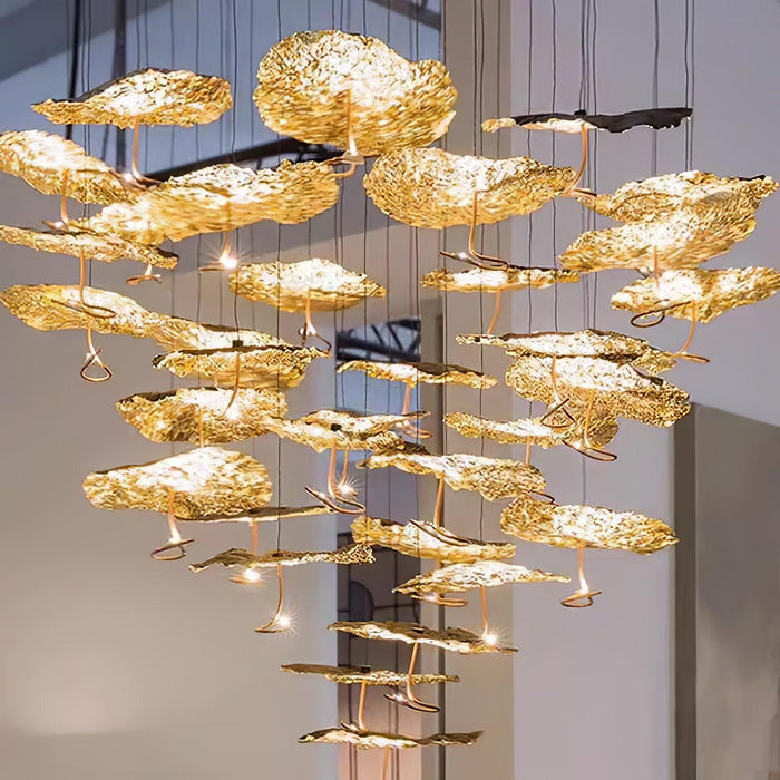 Brass Aviary Constellation Chandelier-DWHOME