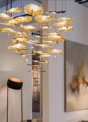 Brass Aviary Constellation Chandelier-DWHOME